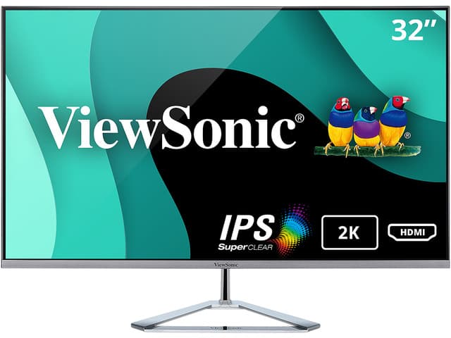 ViewSonic VX3276-2K-mhd 31.5-inch QHD 60Hz Monitor